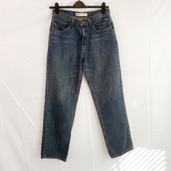 Lee Other - Lee Relaxed Straight Leg Blue Jeans 32 X 32
